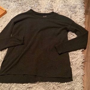 Black super soft sweater XS